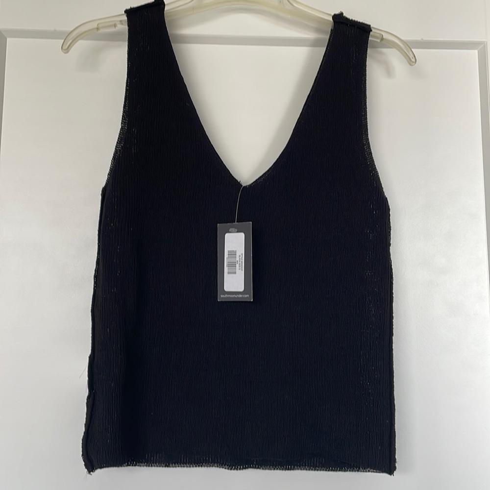 Black sheee tank top - never worn
